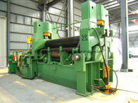 Rolling Machine with Prebending Used to Roll 30mm Thick Round Barrel (W11S-30X2500)
